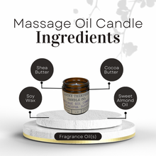 Load image into Gallery viewer, Cinnamon /Vanilla Massage Oil Candle