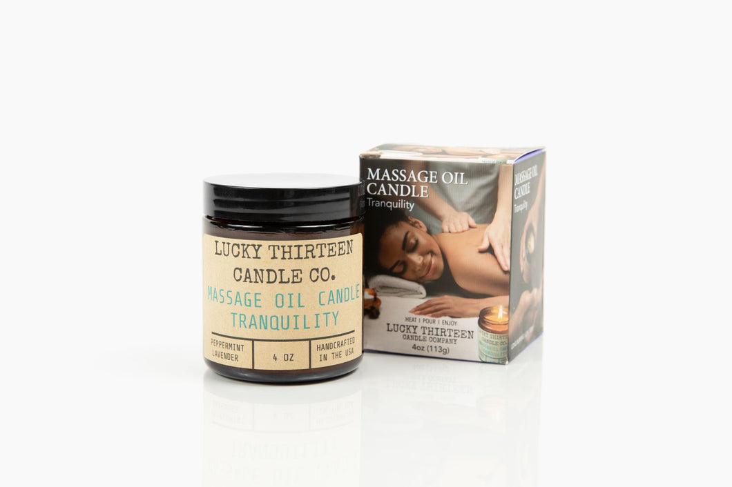 Tranquility Massage Oil Candle
